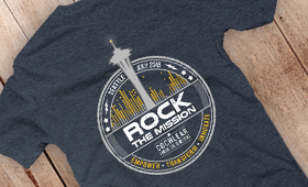 Cochlear Rock the Mission t-shirt